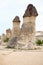 Fairy chimneys in Cappadocia