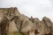 Fairy chimneys in Cappadocia, Turkey