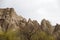 Fairy chimneys in Cappadocia, Turkey