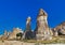 Fairy chimneys at Cappadocia Turkey