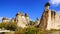 Fairy chimneys in Cappadocia, Turkey