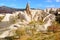 Fairy chimneys in Cappadocia, Turkey