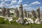 Fairy chimneys in Love Valley at Goreme.