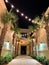 Fairy Lights down a Hallway at The Avenues in Viera