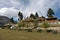 Fairy meadows huts in camping sites of northern areas of Gilgit Baltistan Pakistan