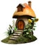 Fairy mushroom house