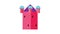 Fairy pink tower icon animation