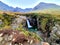 Fairy pool waterfall in Scotland