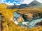 The Fairy Pools in autumn, Glen Brittle, Skye, Scotland