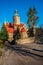 fairy tale castle Czocha in Poland,