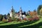 Fairy-tale castle (Peles, Sinaia, Romania)