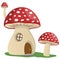 Fairy Tale Mushroom House