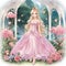 Fairy tale princess fantasy art drawing. Generative AI.