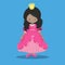 fairy tale princesses pink0dress018