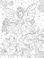 Fairyland Beauties Coloring Page For Adult