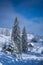 Fairytale carpathian winter village
