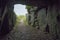 Fairytale cave on Guernsey island