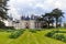 Fairytale Chaumont-sur -Loire castle with beautiful trees. Loire valley, France