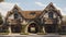 Fairytale-inspired 3d Rendering Of A Villagecore House With Ornaments And Arched Doorways In 32k Uhd