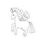 Fairytale Pegasus, cute unicorn.