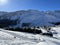 A fairytale winter atmosphere and a magnificent panorama on the mountine Swiss tourist resort of Arosa