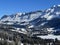 A fairytale winter atmosphere and a magnificent panorama on the mountine tourist resorts of Valbella and Lenzerheide