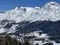 A fairytale winter atmosphere and a magnificent panorama on the mountine tourist resorts of Valbella and Lenzerheide