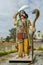 Faithe -Statue of the mythological Demon Mahishasura in Chamundi Hill Mysore