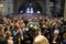 The faithful gather to look at the relics of St. Leopold MandiÄ‡ at the Zagreb Cathedral