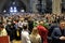 The faithful gather to look at the relics of St. Leopold MandiÄ‡ at the Zagreb Cathedral