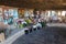 The faithful of the saint fill the cave sanctuary of Hermano Pedro de Betancur with numerous offerings and flowers, Tenerife, Cana