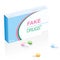 Fake Drugs Medicine Package Capsules