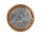 Fake euro coin, 2 euro