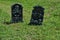 Fake halloween tombstones