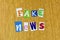 Fake news misleading hoax false fraud misinformation