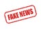 Fake News rubber stamp