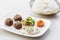 Falafel hummus houmus starter snack food mezze platter