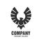 Falcon Eagle Bird color logo