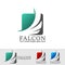 Falcon wings logo