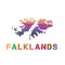 Falklands map design.