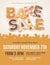 Fall Bake Sale Flyer