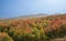Fall color around Jay Peak tourist site