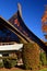 Fall color and a modern church