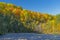 Fall Colors Above a North Woods River