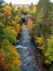 Fall colors at Agate Falls