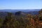 Fall colors overlooking Looking Glass Rock