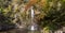 Fall colours in Minoo Forested Park and Waterfall, a natural recreation area in suburban Osaka, Japan