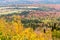 Fall colours from Mount Megantic