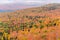 Fall colours from Mount Megantic