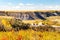 Fall comes to Horse Thief Canyon. Starland County, Alberta, Canada